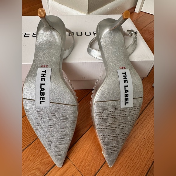 Jessica Buurman The Label Diamanté Kitten Heels - Size 8.5 - brand new - Picture 3 of 4
